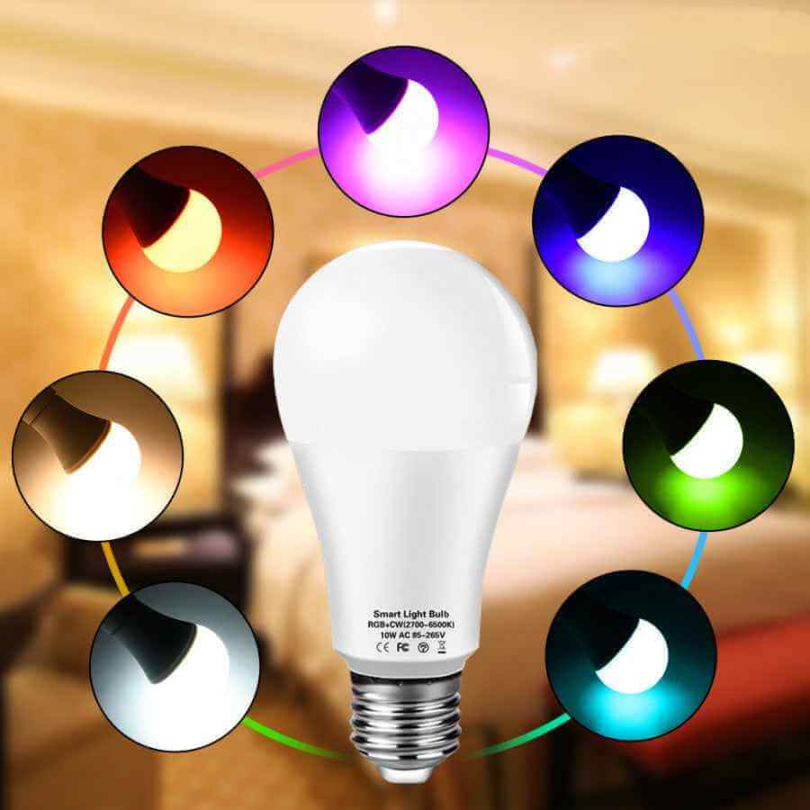 Smart WiFi LED Light Bulb – Voice Control with Alexa & Google Home