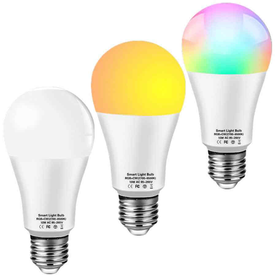 Smart WiFi LED Light Bulb – Voice Control with Alexa &amp; Google Home